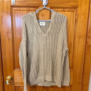 Beige Knit Sweater